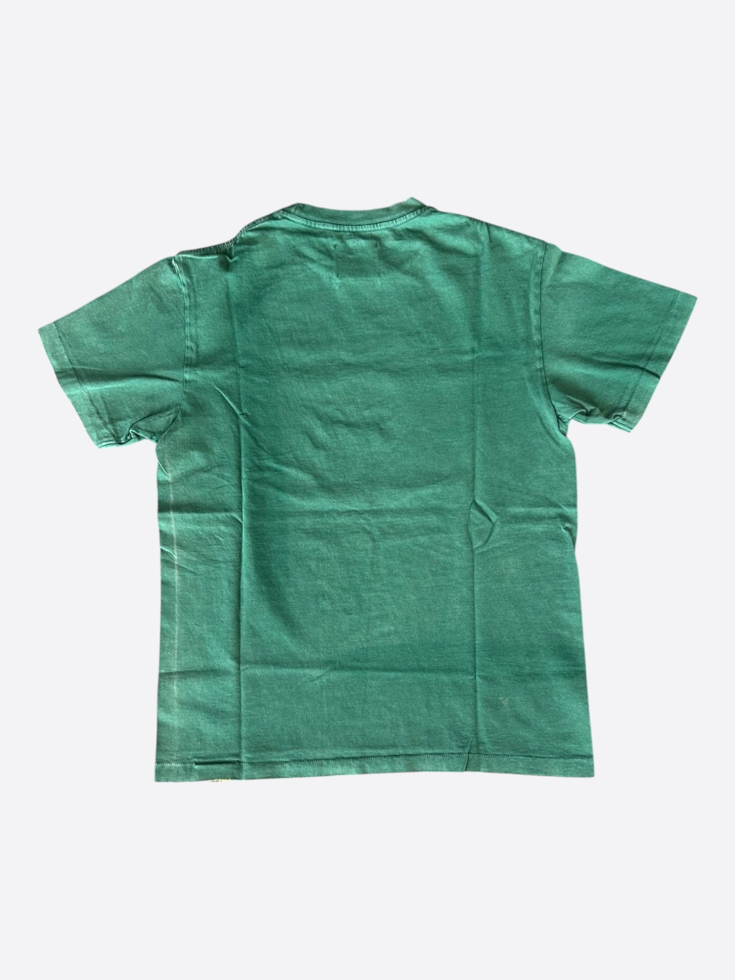 Gallery Dept Vintage Green & White Logo T-Shirt