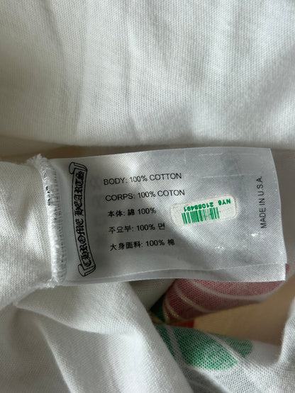 Chrome Hearts White Multicolor Cross T-Shirt