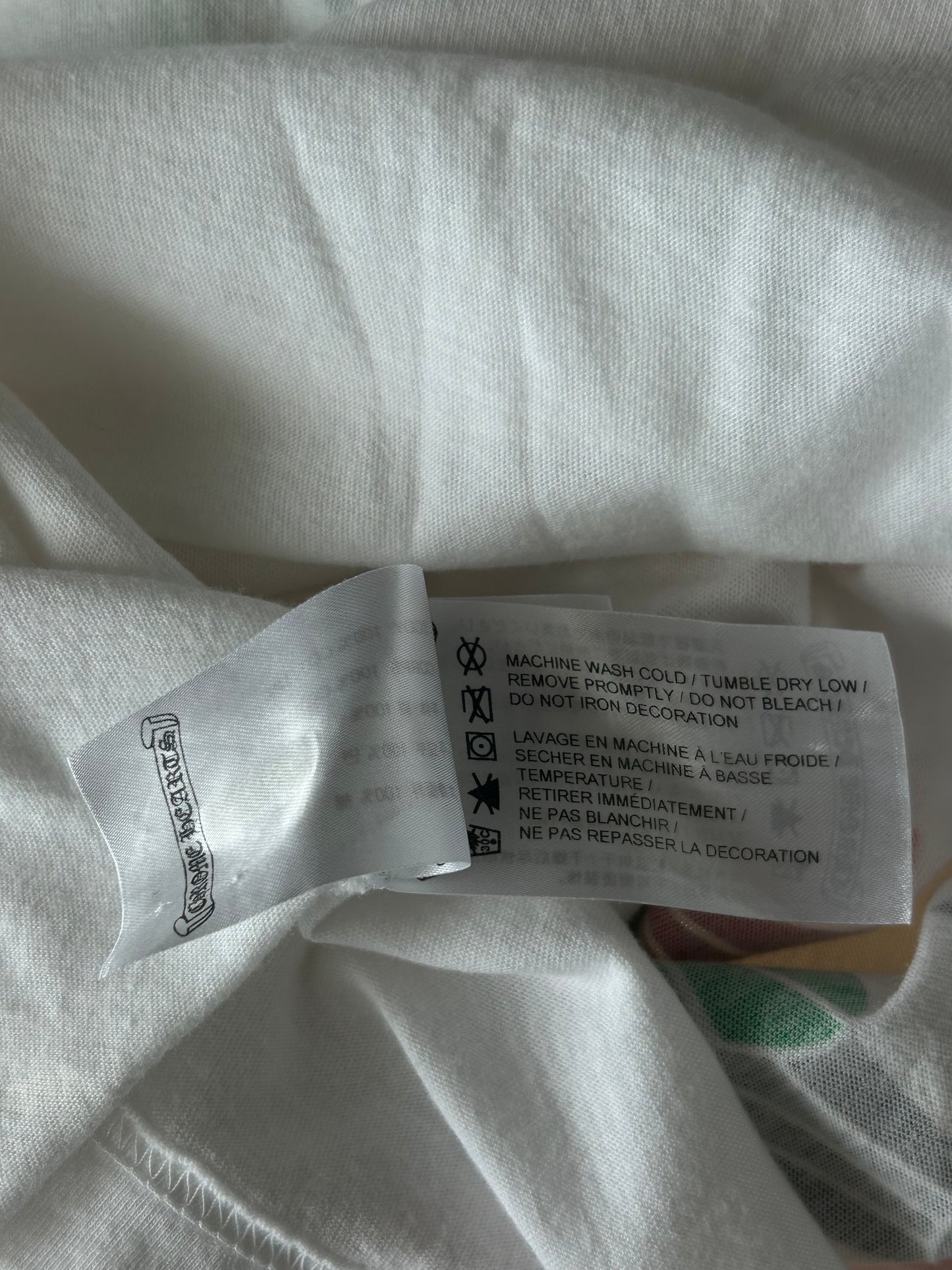 Chrome Hearts White Multicolor Cross T-Shirt