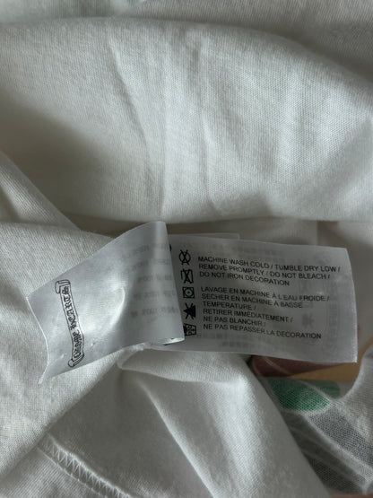 Chrome Hearts White Multicolor Cross T-Shirt