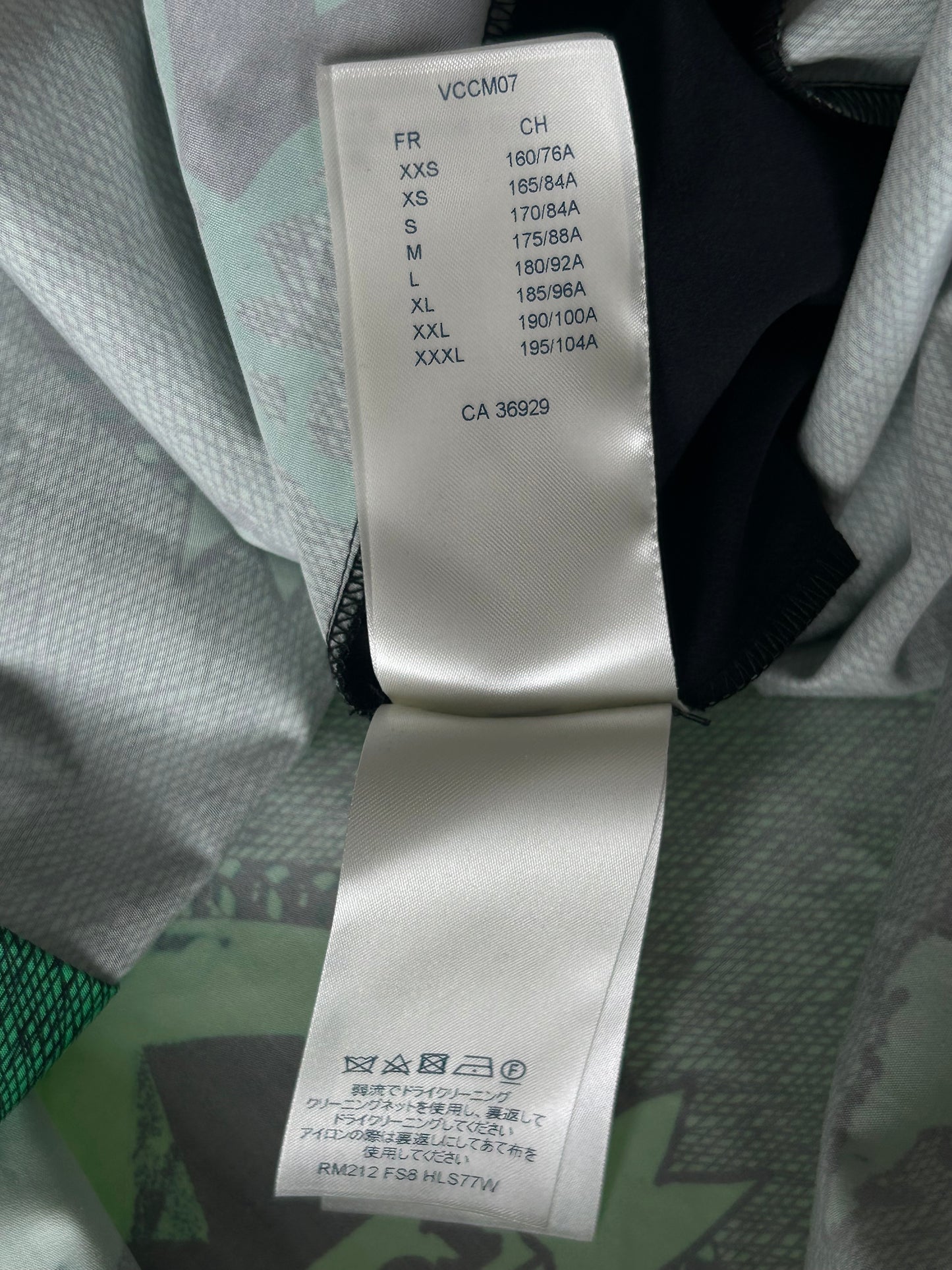 Louis Vuitton Green & Black Monogram Shirt