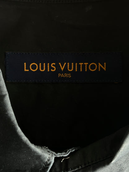 Louis Vuitton Black Utility Button Up Shirt