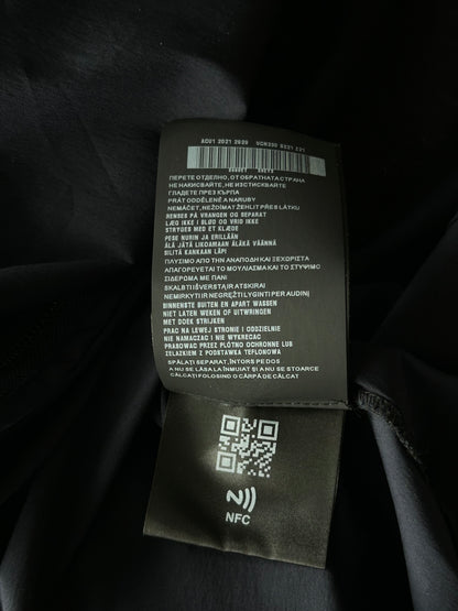 Prada Blue & White Logo Zip Up Windbreaker