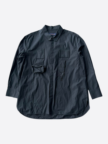 Louis Vuitton Black Utility Button Up Shirt