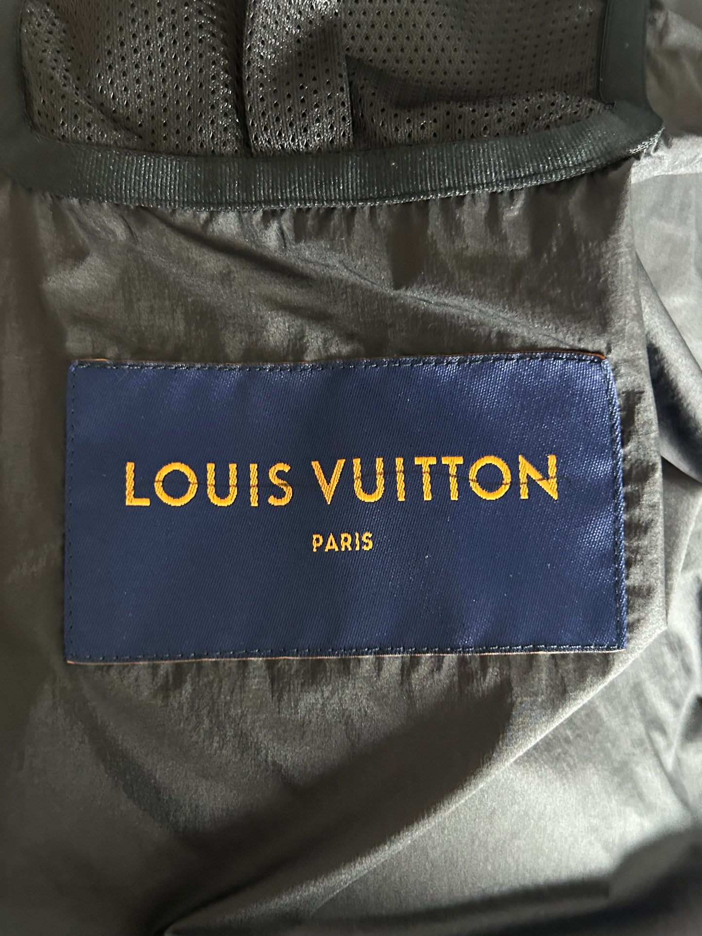 Louis Vuitton Black & Grey 2054 Monogram Heat Reflective Puffer Jacket