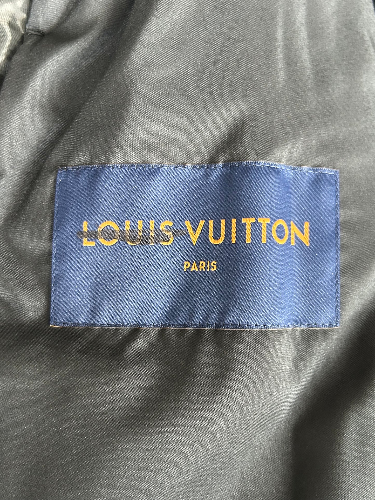 Louis Vuitton Black & White Snow Capsule Puffer Jacket