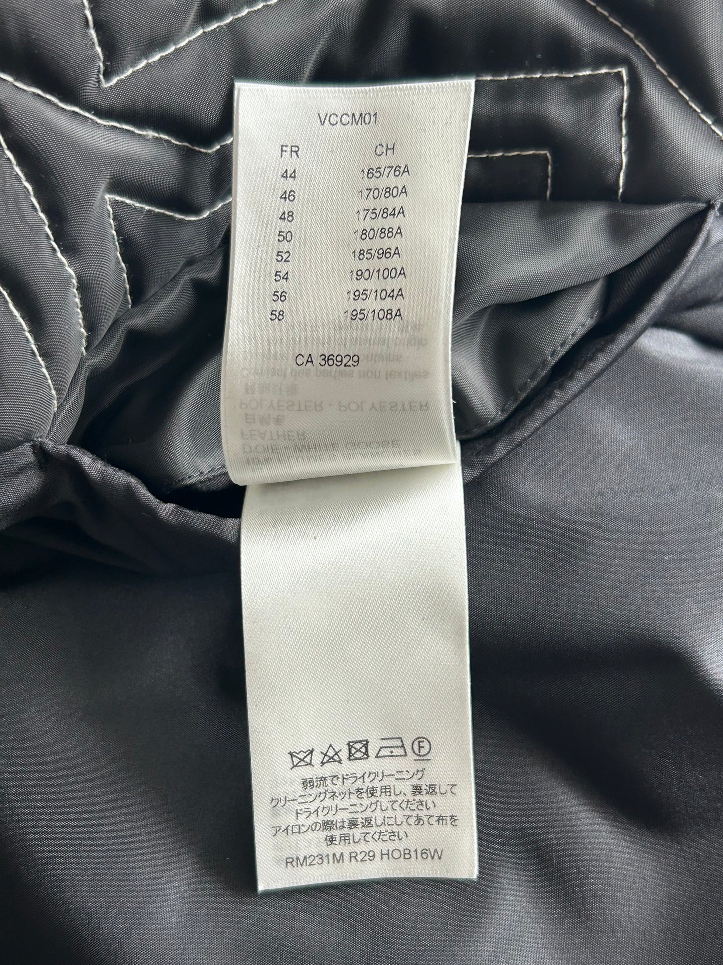 Louis Vuitton Black & White Snow Capsule Puffer Jacket