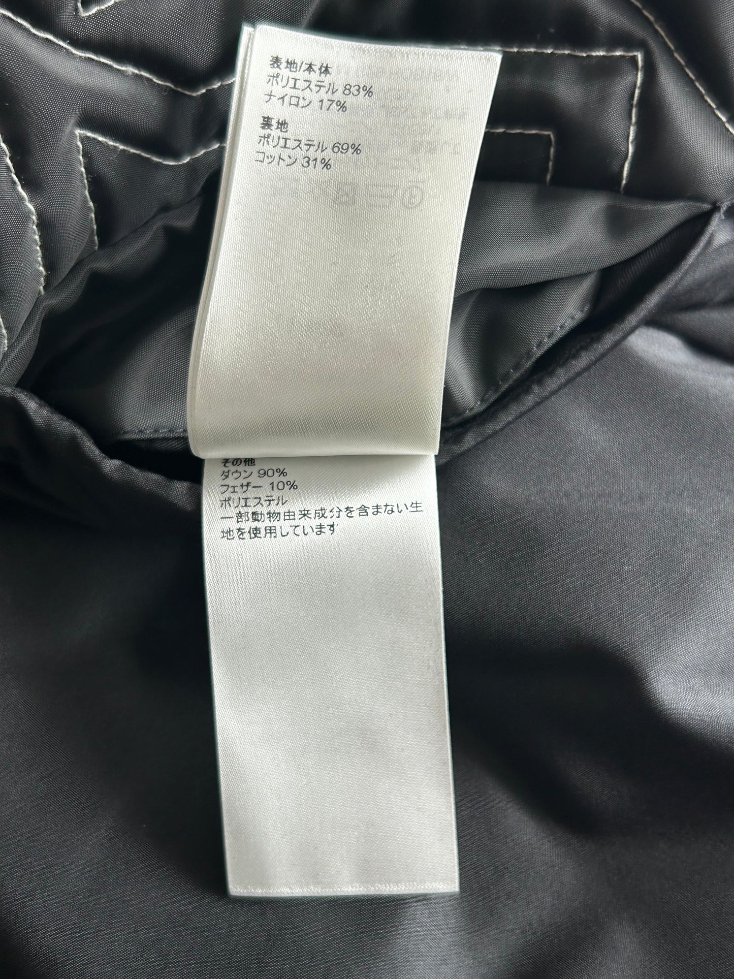 Louis Vuitton Black & White Snow Capsule Puffer Jacket