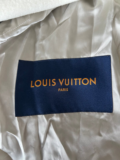 Louis Vuitton White & Blue Bunny Varsity Jacket
