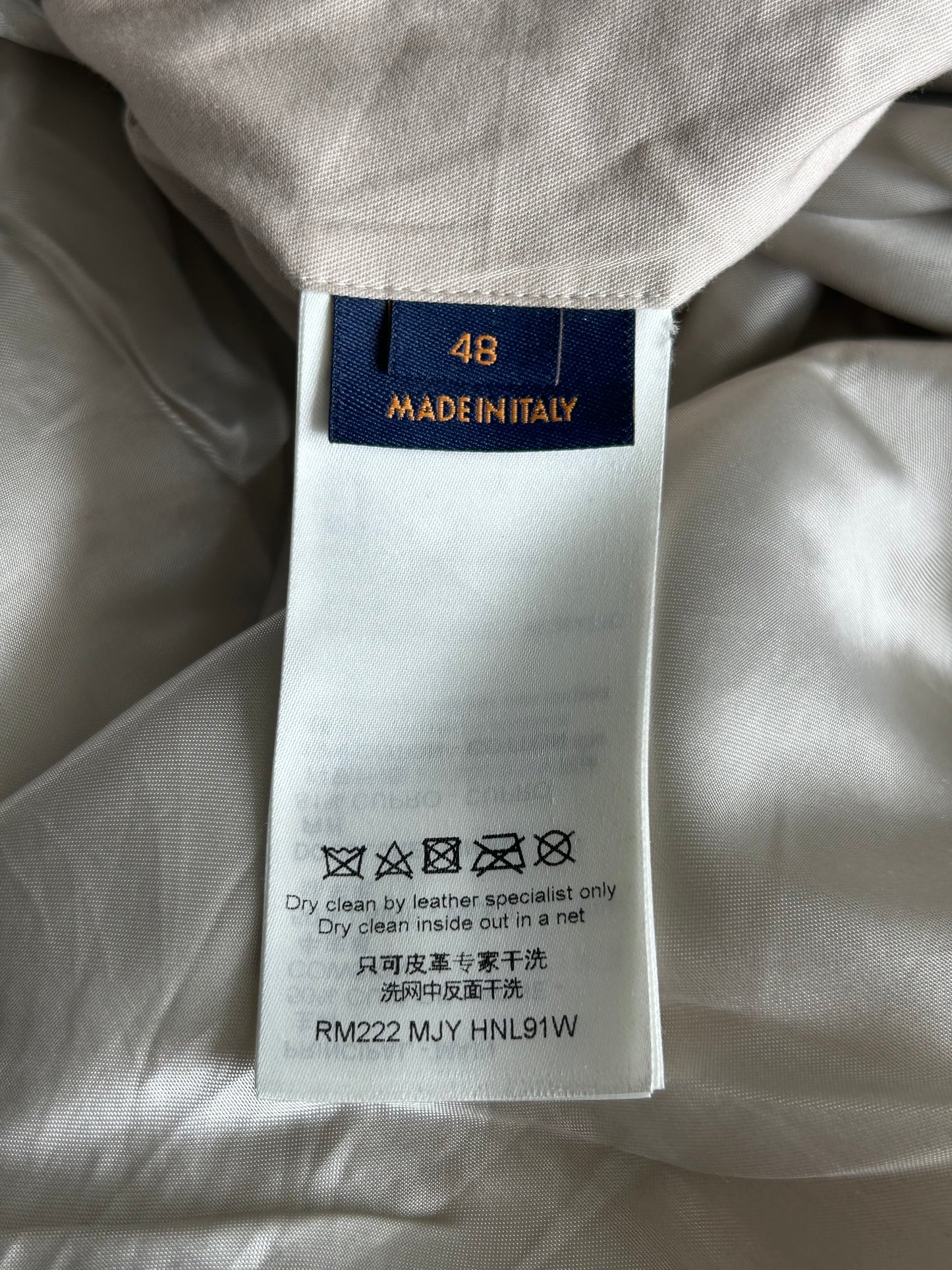 Louis Vuitton White & Blue Bunny Varsity Jacket