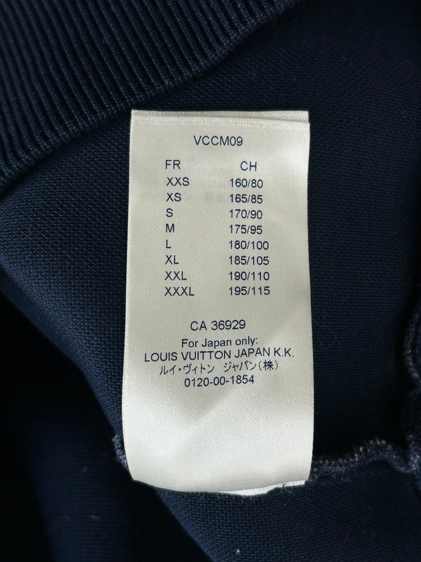 Louis Vuitton Blue Tapestry Monogram Sweater