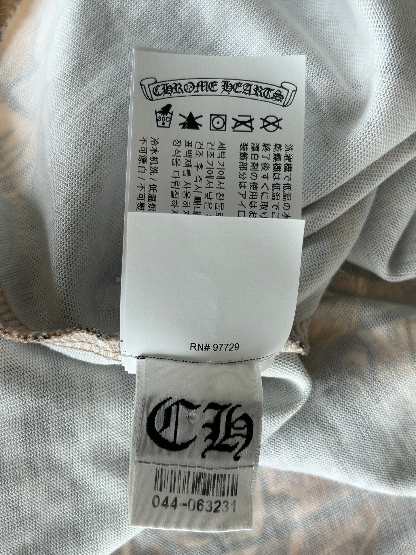 Chrome Hearts Nike NOCTA Camouflage Horseshoe Logo T-Shirt