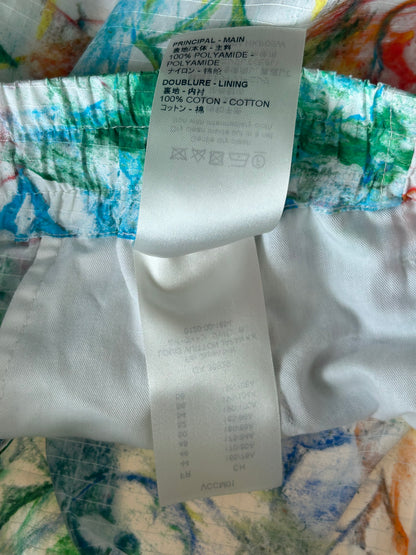 Louis Vuitton White Multicolor Pastel Monogram Swimshorts