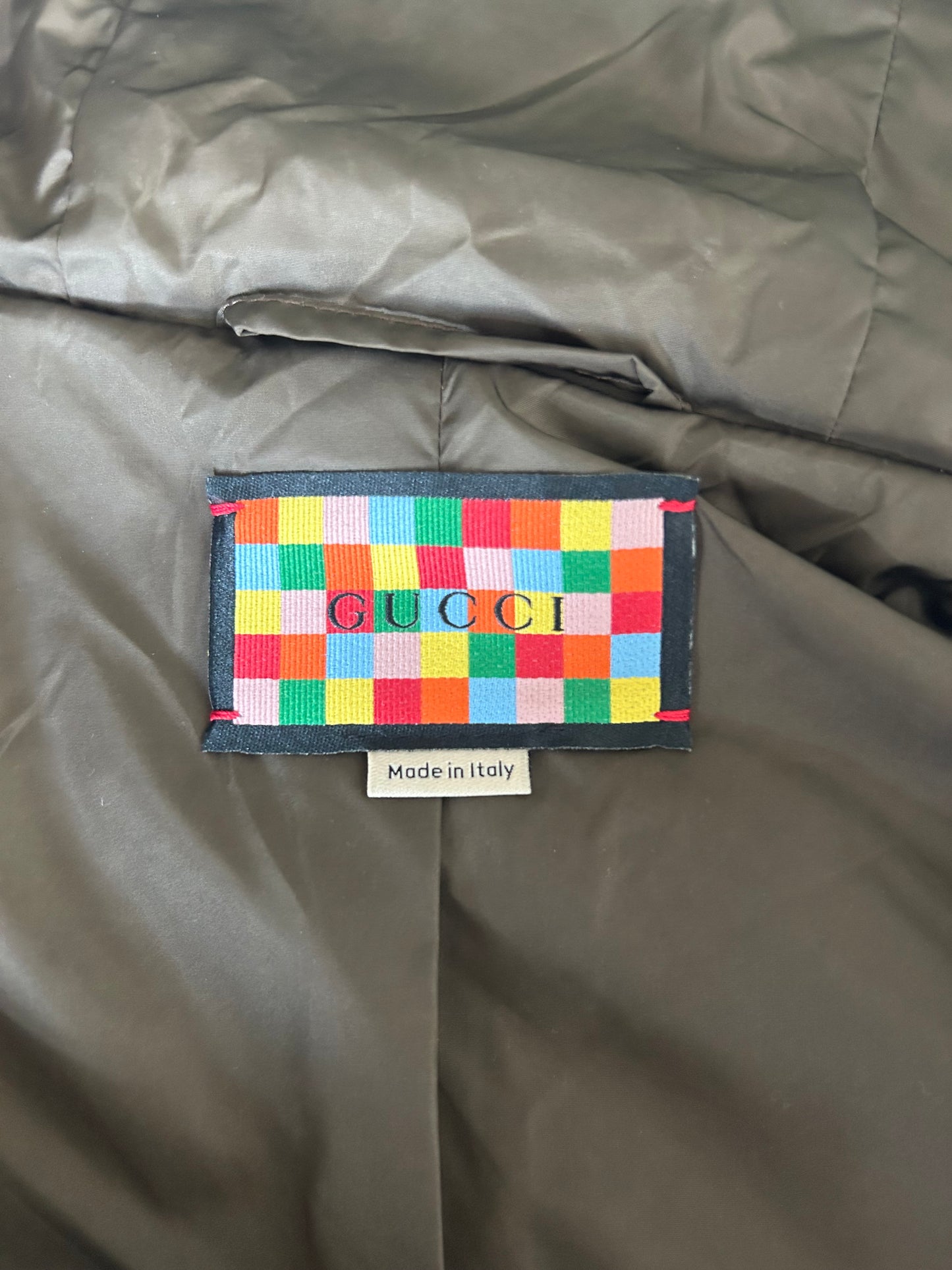 Gucci Multicolor GG Monogram Zip Up Jacket