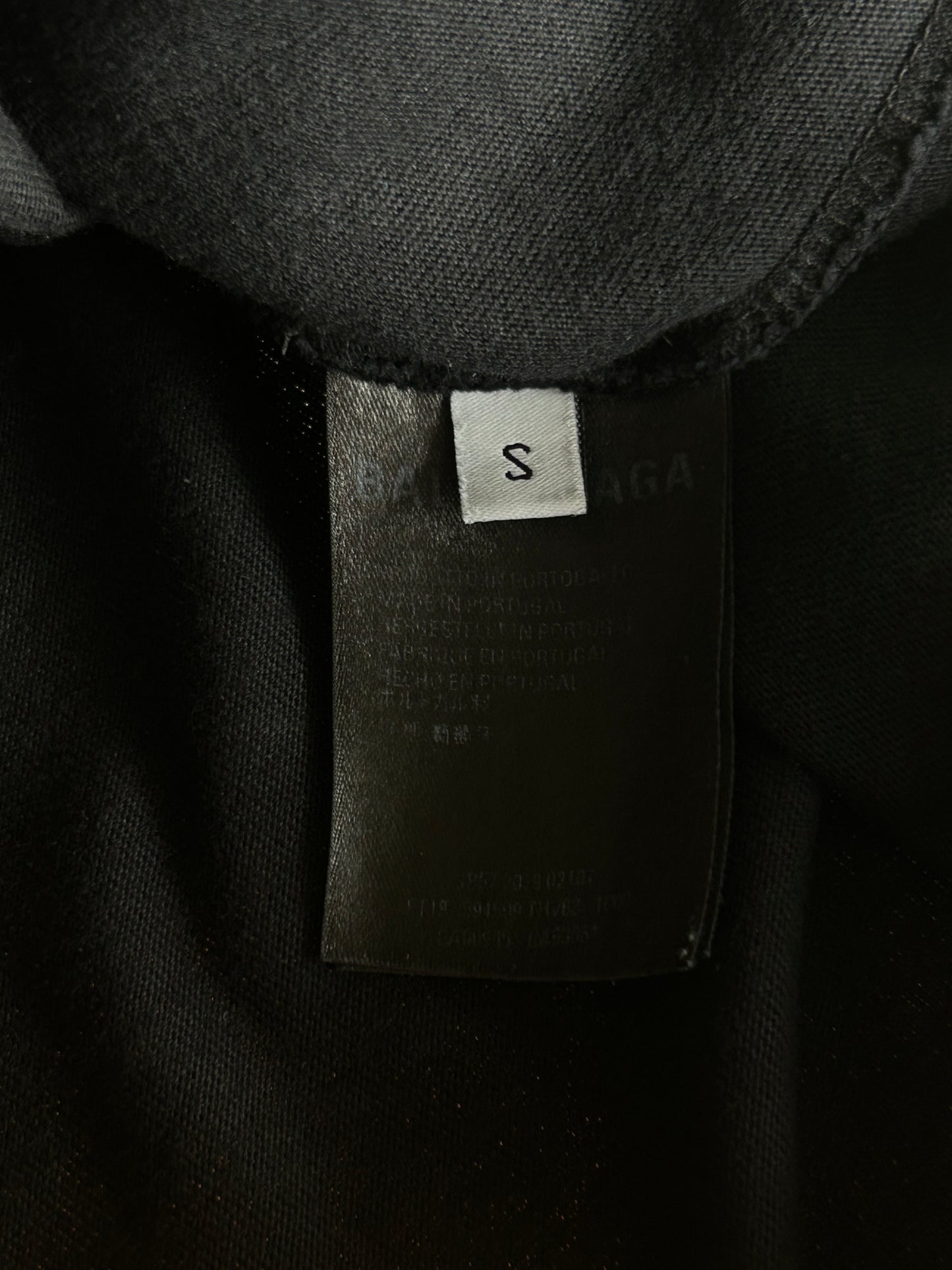 Balenciaga Black & Green Eco Logo T-Shirt