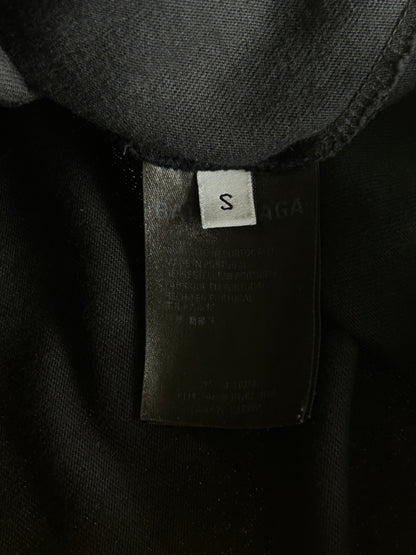 Balenciaga Black & Green Eco Logo T-Shirt