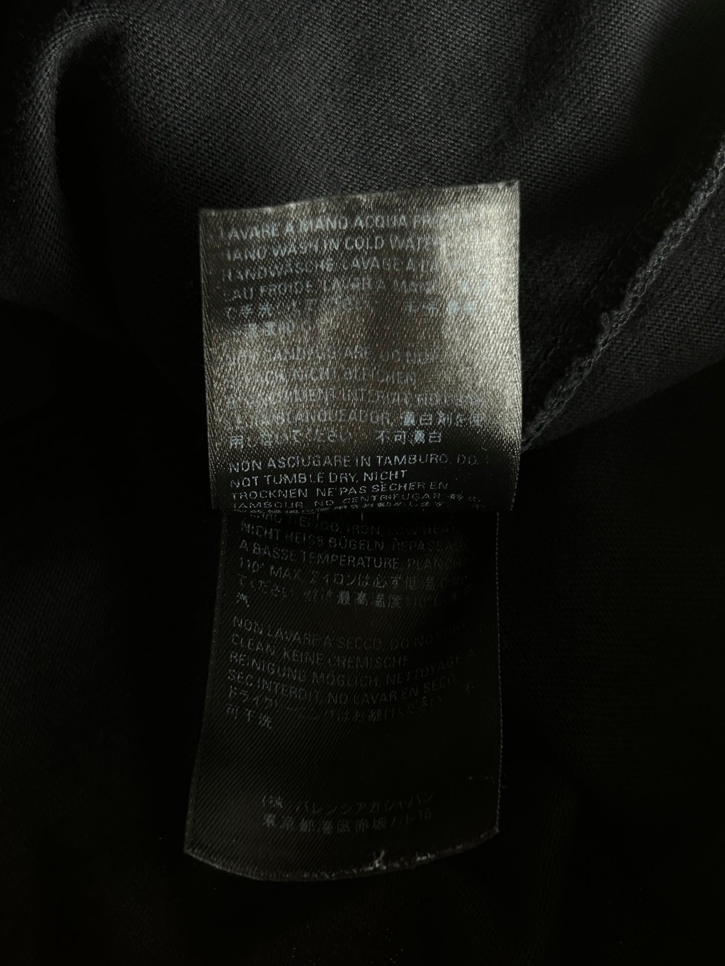 Balenciaga Black & Green Eco Logo T-Shirt