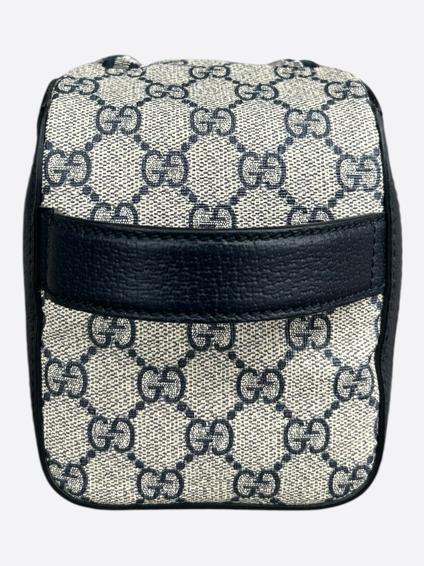 Gucci Beige & Black GG Supreme Toiletry Bag