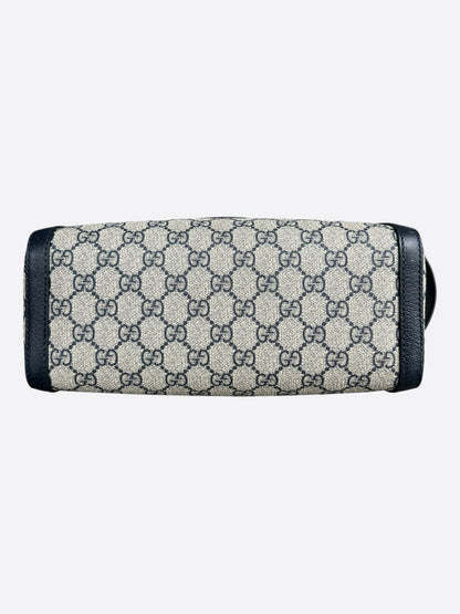 Gucci Beige & Black GG Supreme Toiletry Bag