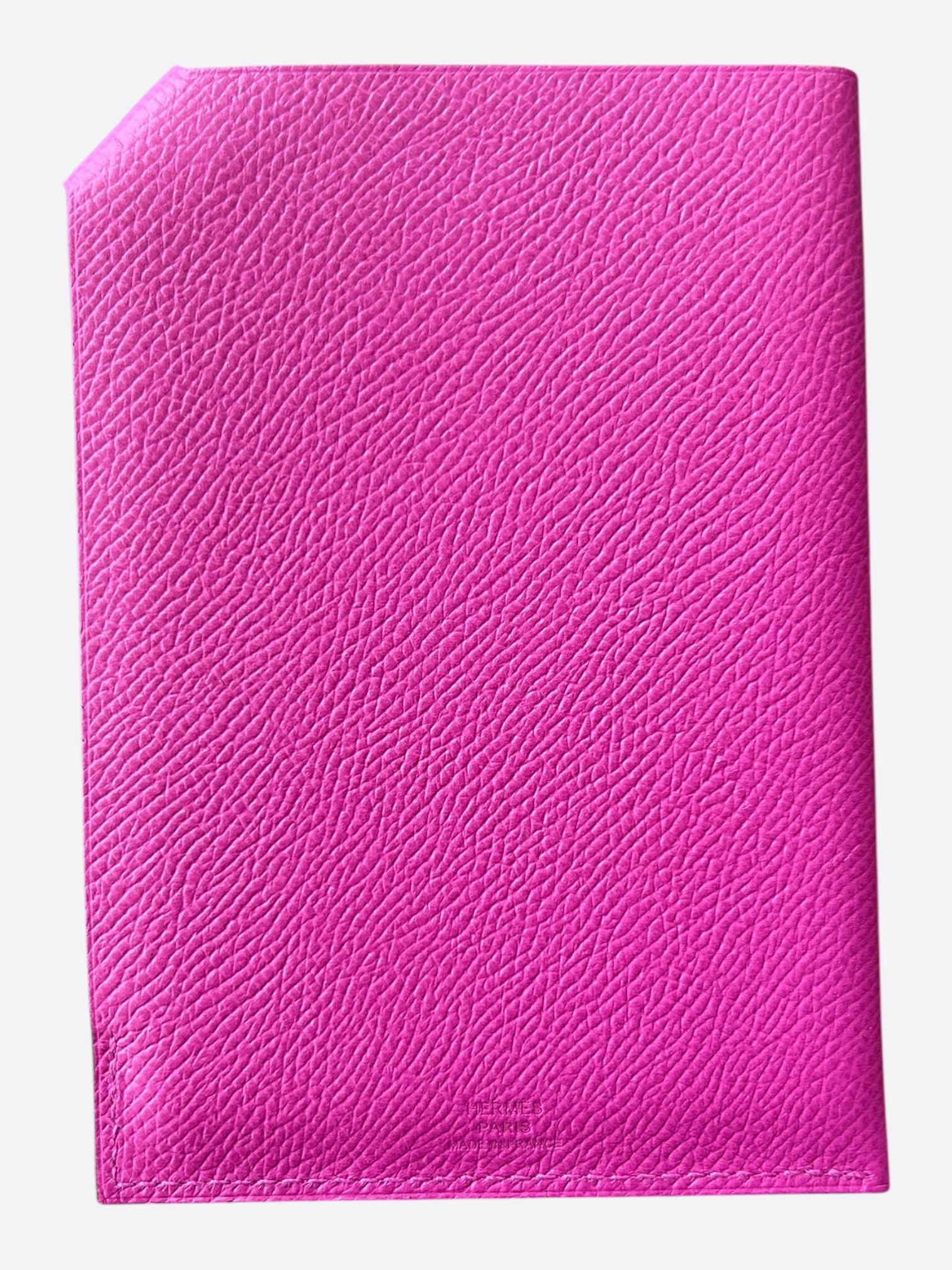 HERMESピンク レザー ケース Hermes Pink Epsom Tarmac Passport Holder – Savonches