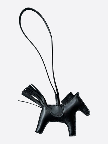 Hermes So Black Rodeo Bag Charm PM