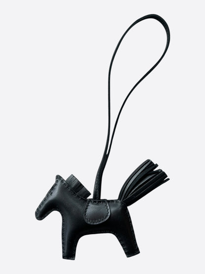 Hermes So Black Rodeo Bag Charm PM