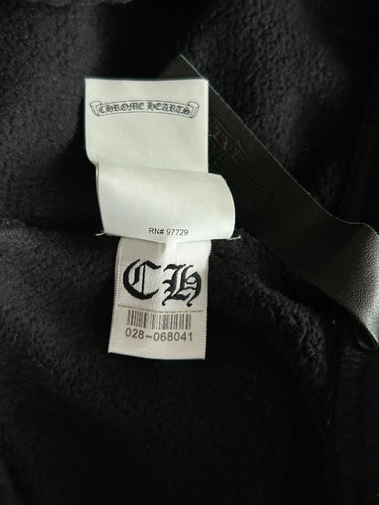 Chrome Hearts Black Cross Patch Sweatpants