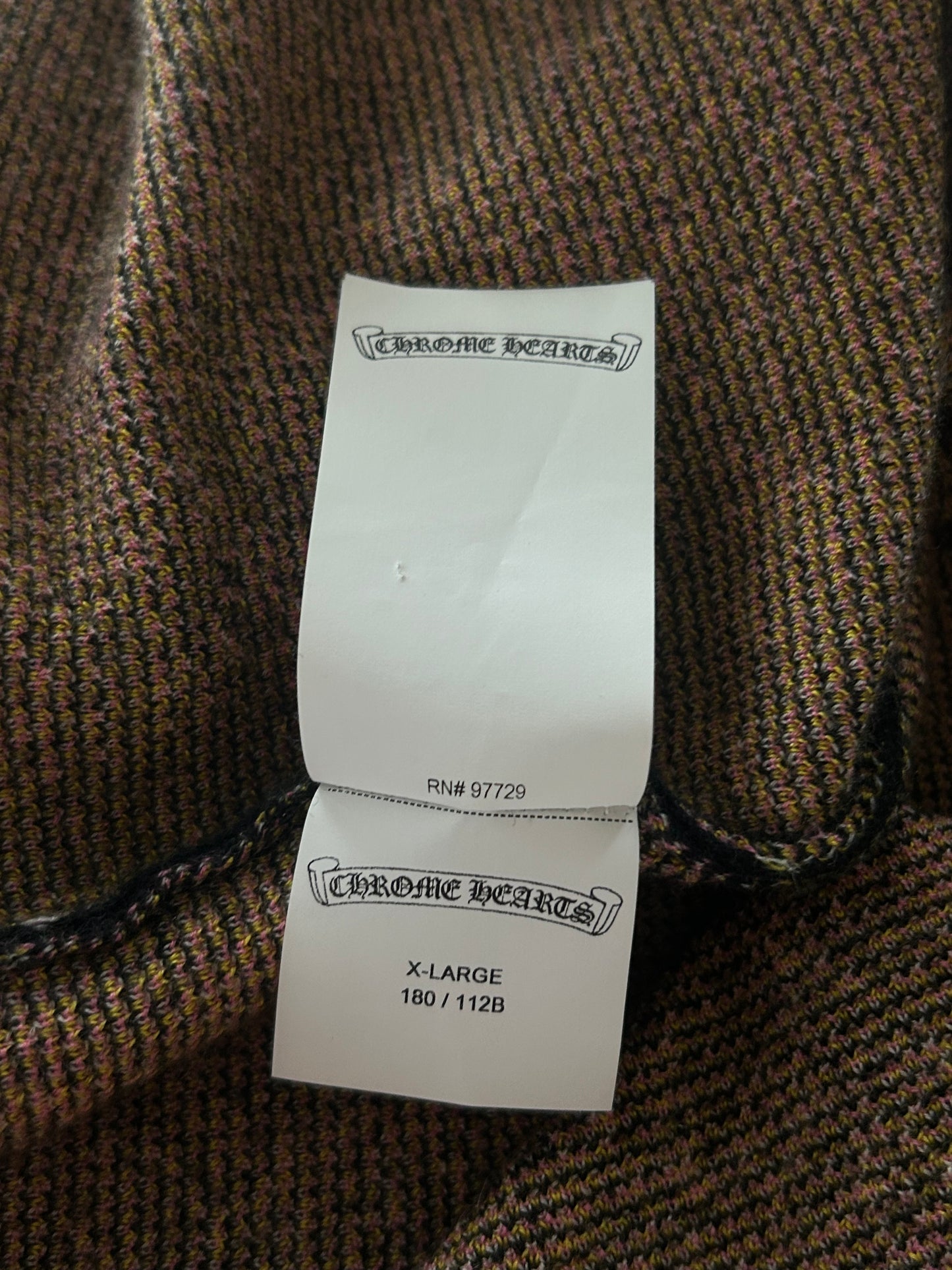 Chrome Hearts Matty Boy Black Sex Records Cashmere Sweater