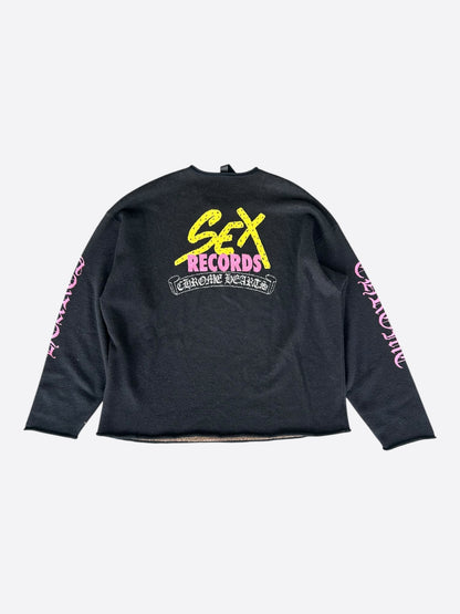 Chrome Hearts Matty Boy Black Sex Records Cashmere Sweater