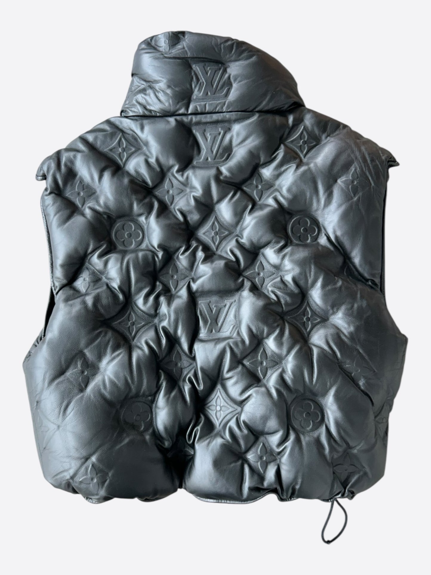 Louis Vuitton Black Monogram Boyhood Puffer Vest