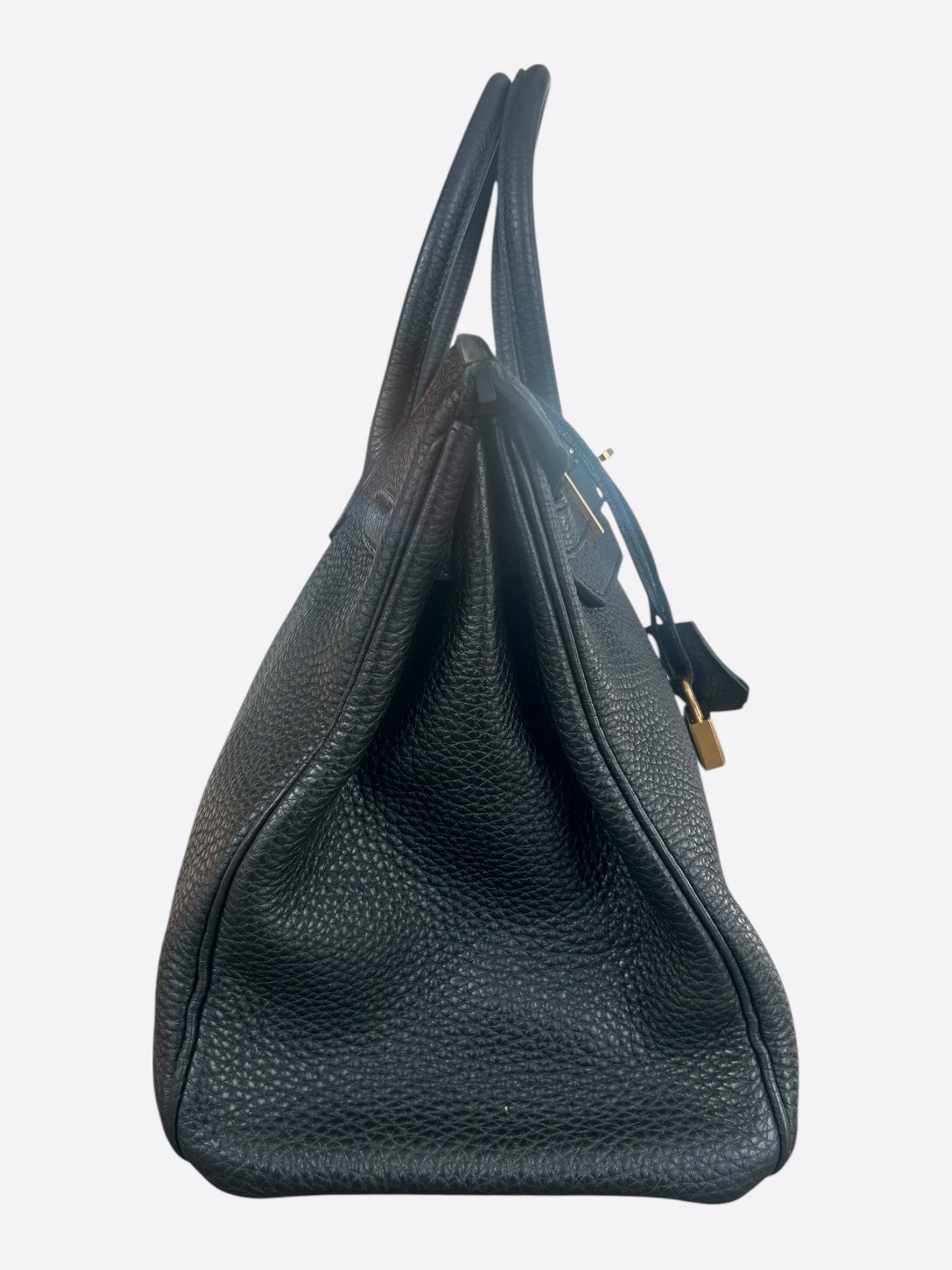 Hermes Black Togo & Gold Hardware Birkin 35