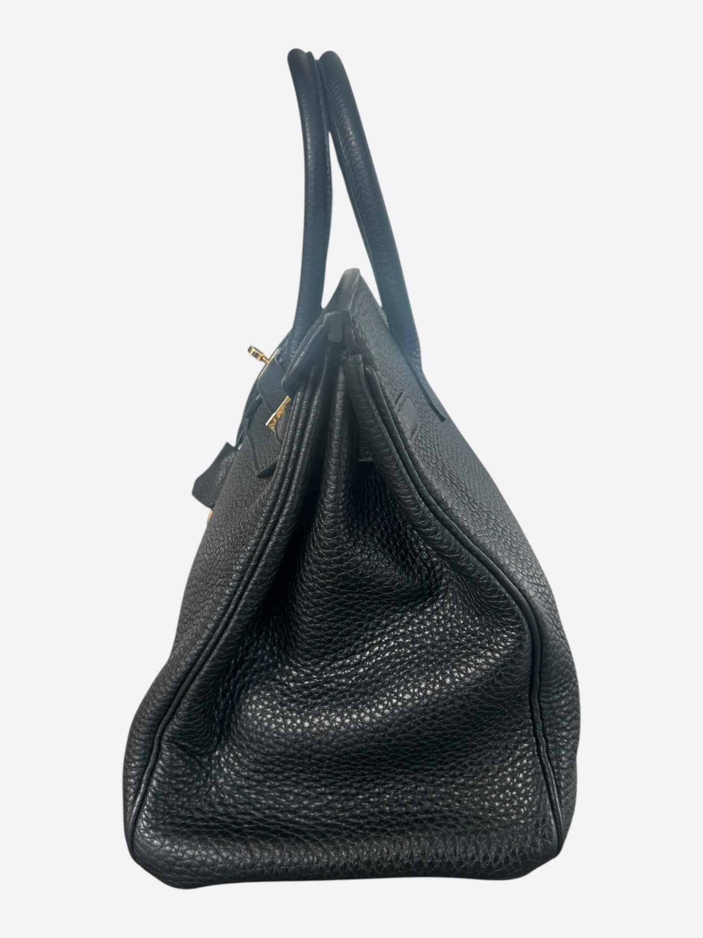 Hermes Black Togo & Gold Hardware Birkin 35