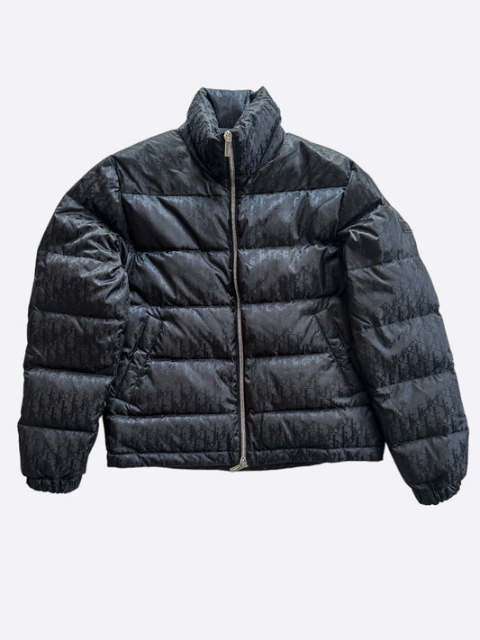 Dior Black Oblique Puffer Jacket