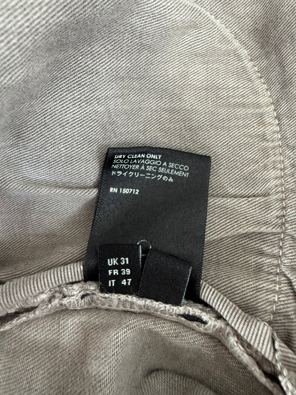 Amiri Light Grey Patch MX1 Jeans