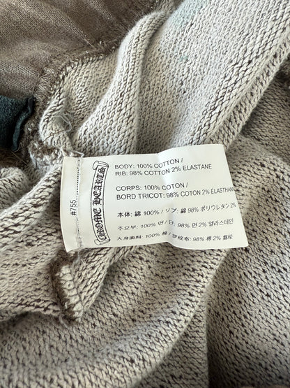 Chrome Hearts Olive & Black Embroidered Dagger Logo Sweatpants