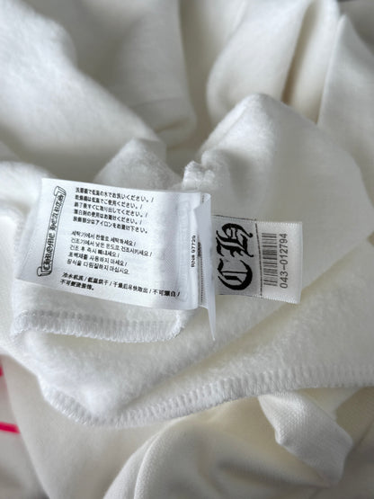 Chrome Hearts White & Pink Horseshoe Logo Hoodie