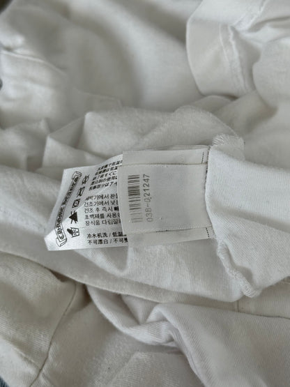 Chrome Hearts White & Black Scroll Logo Longsleeve T-Shirt