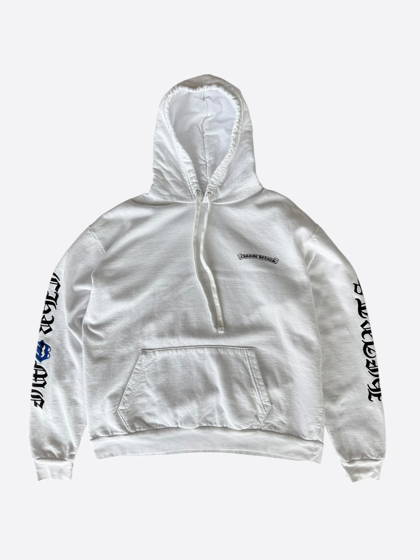 Chrome Hearts White & Blue Rolling Stones Hoodie