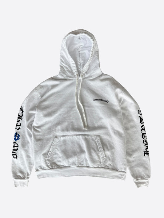 Chrome Hearts White & Blue Rolling Stones Hoodie