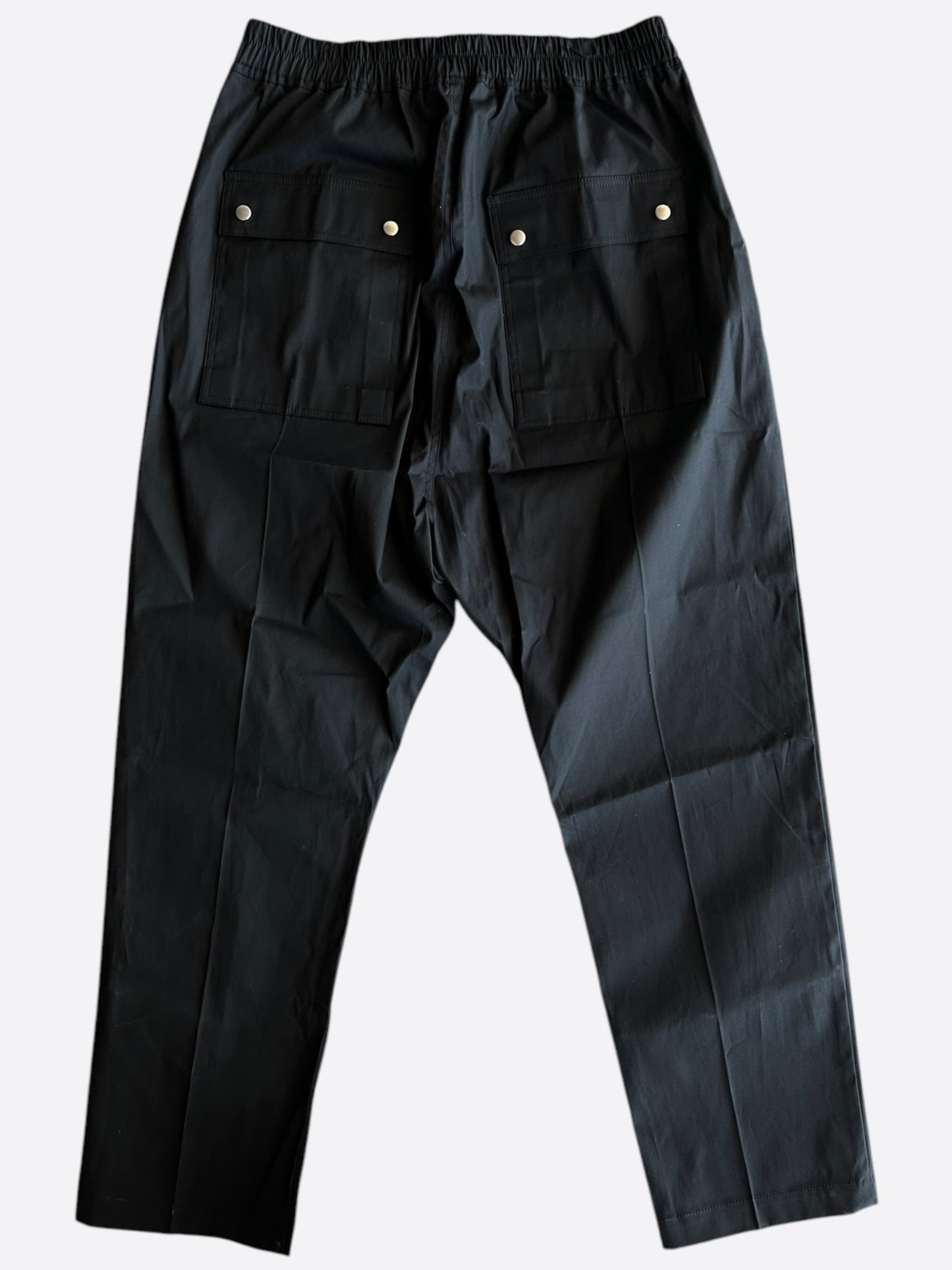 Rick Owens Black Wool Bella Pants