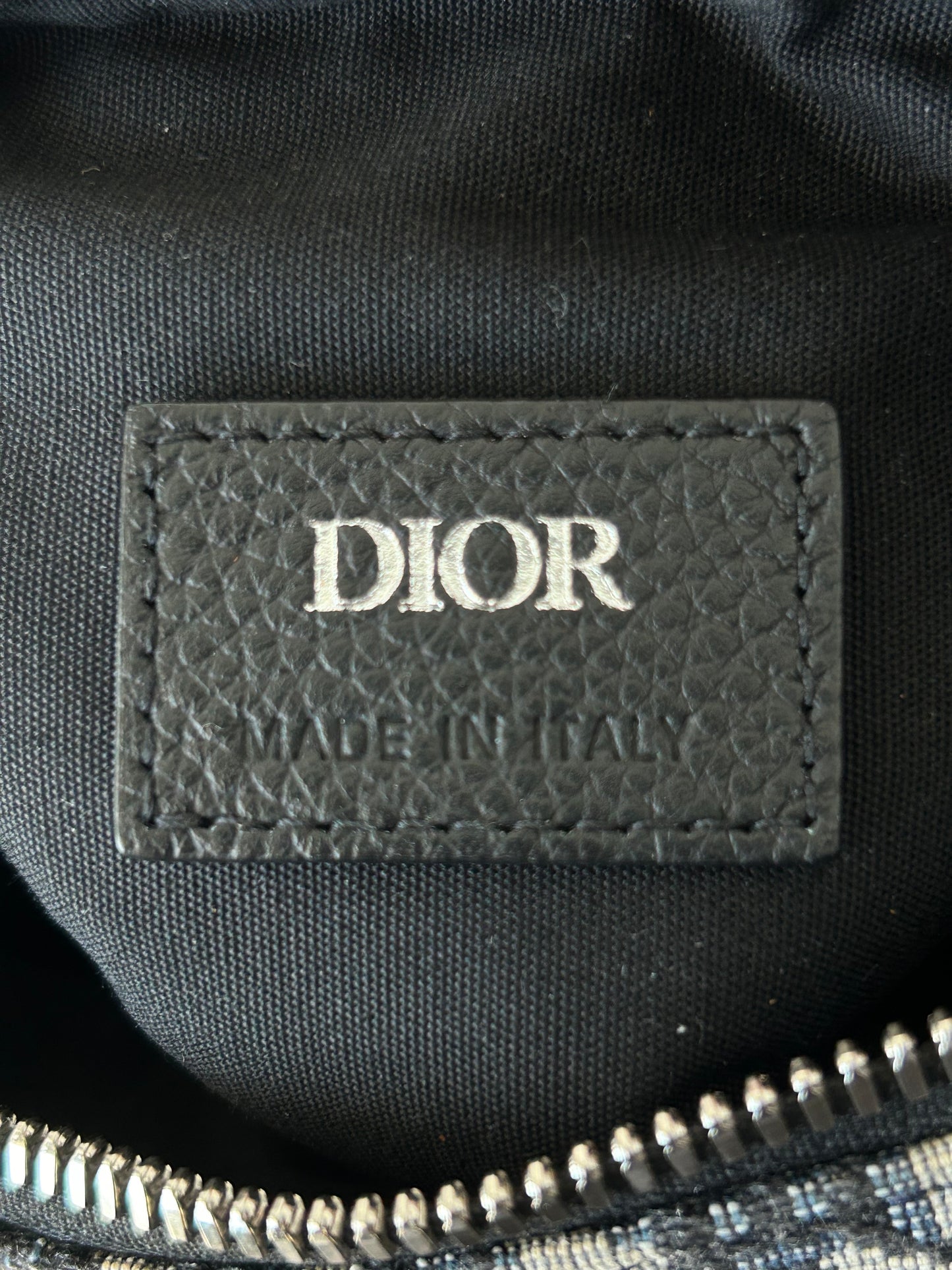 Dior Beige Oblique Roller Bag