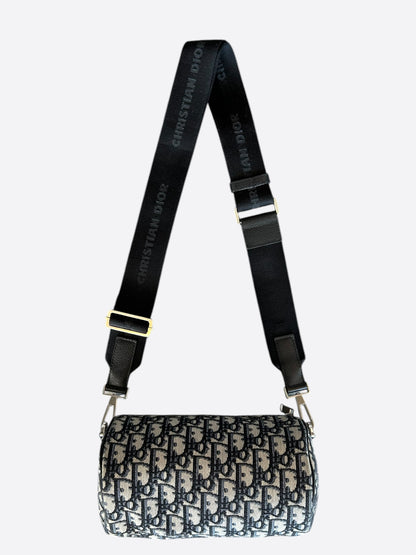 Dior Beige Oblique Roller Bag
