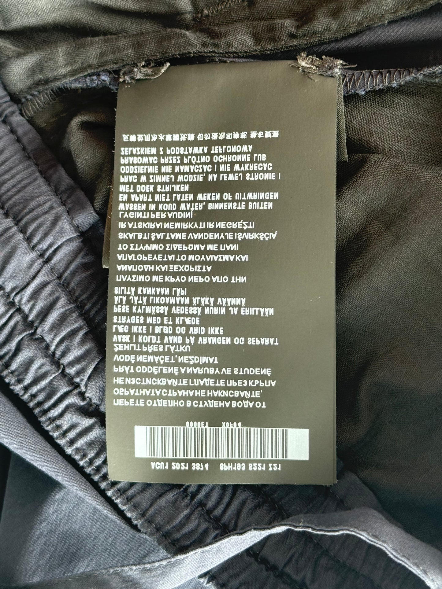 Prada Navy & White Logo Shorts