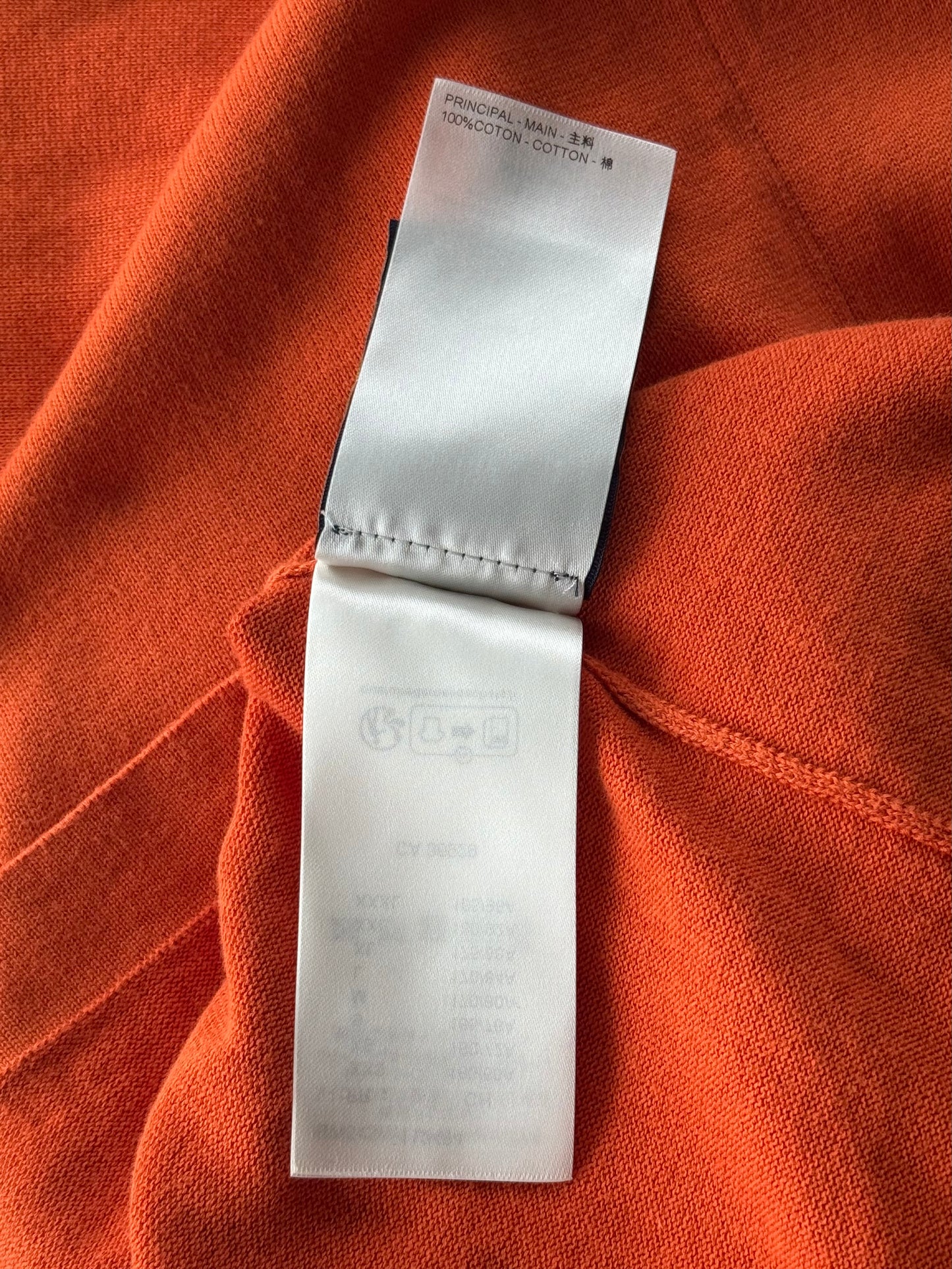 Louis Vuitton Orange Palm Trees Intarsia T-Shirt