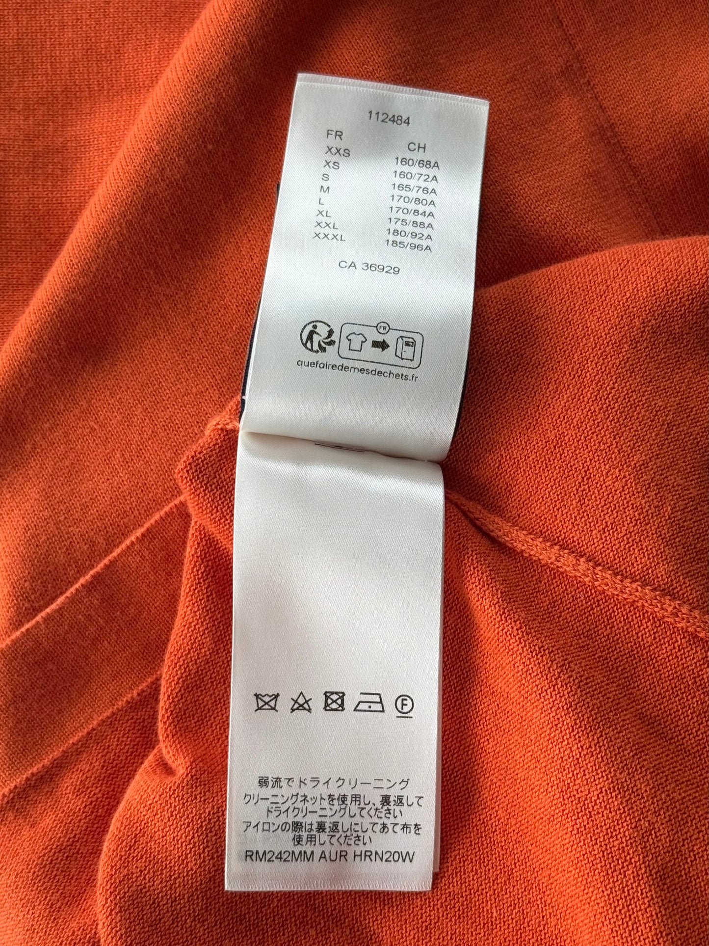 Louis Vuitton Orange Palm Trees Intarsia T-Shirt