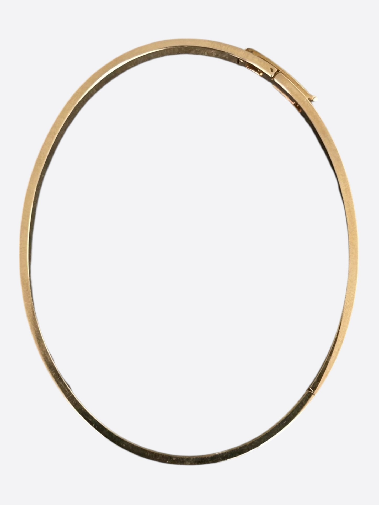 Hermes Yellow Gold & Diamond H d'Ancre Bracelet