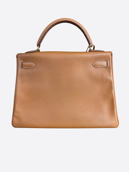 Hermes Gold Togo & Gold Hardware Kelly 28