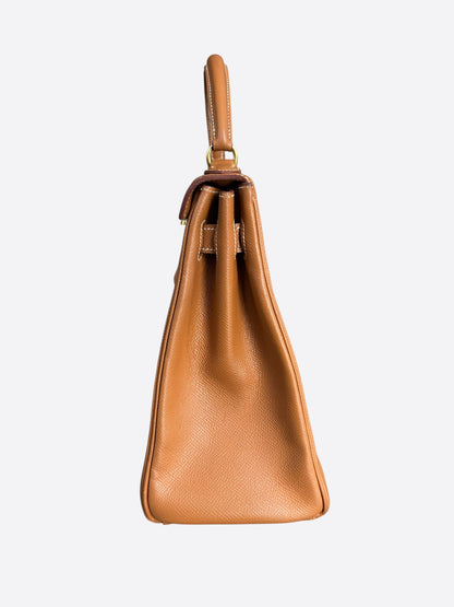 Hermes Gold Togo & Gold Hardware Kelly 28