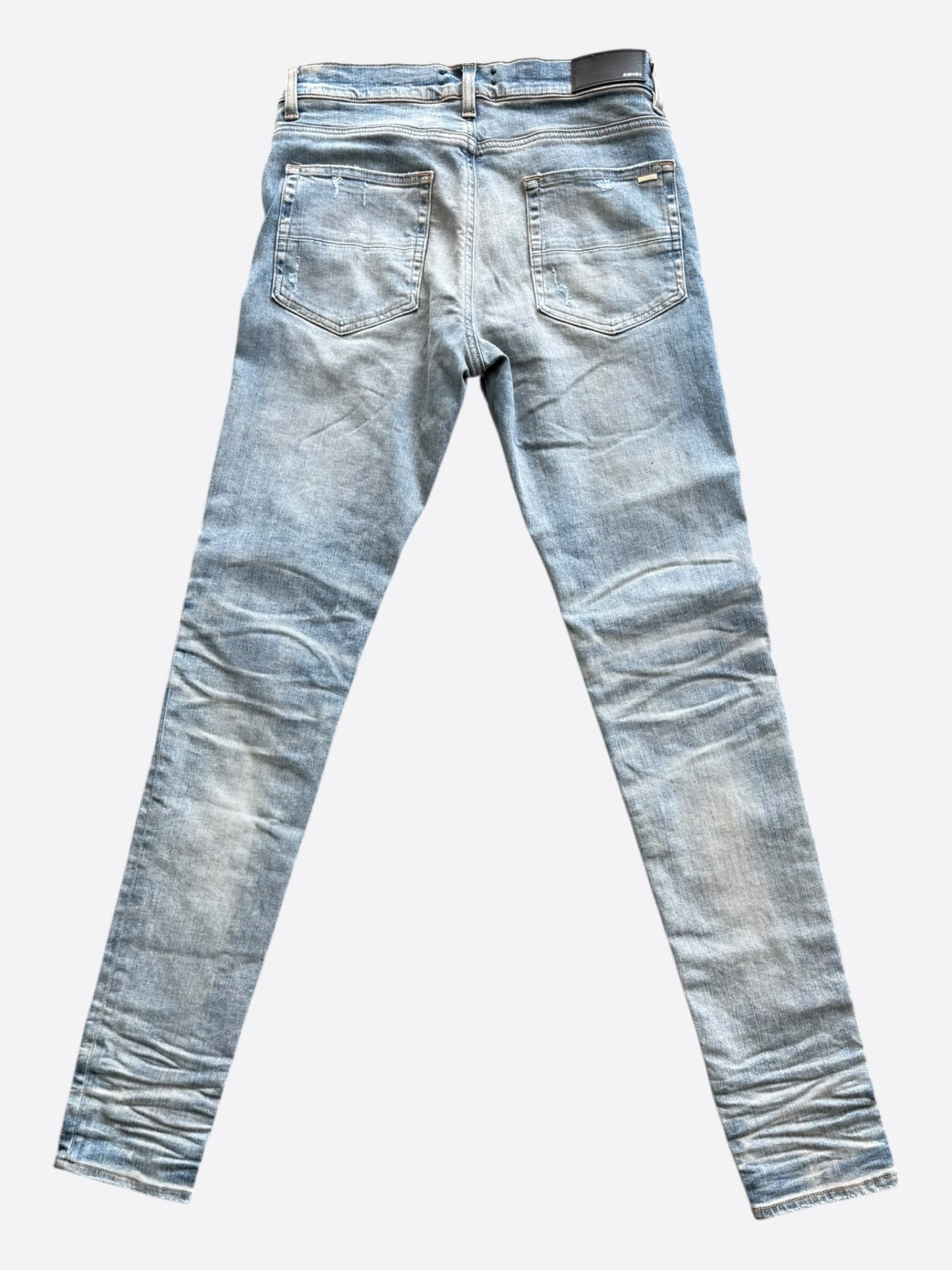 Amiri Blue Denim Core Applique Logo MX1 Jeans