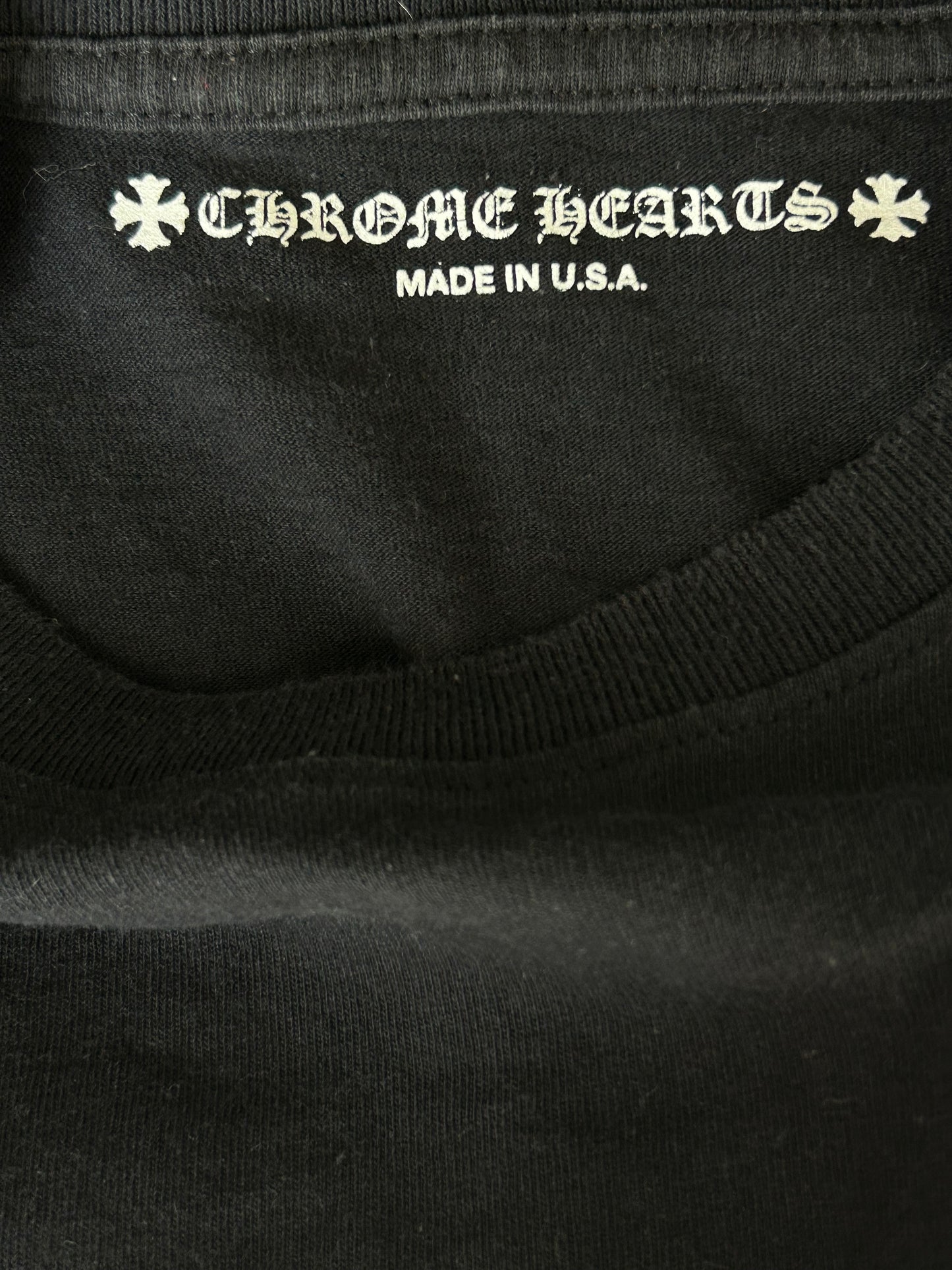 Chrome Hearts Matty Boy Black & Multicolor Link Longsleeve T-Shirt